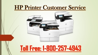 HP Printer Customer Care 1-800-257-4943 USA