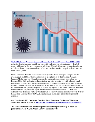 Global Miniature Wearable Cameras Market Analysis and Forecast from 2021 to 2026 delivering key insights and providing a