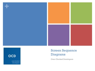 Screen Sequence Diagrams