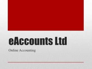 Online Accounting for Sole Traders