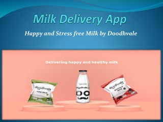 Daily Milk Delivery Services near me in Delhi NCR