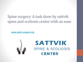 Best Spine Surgeons in Bangalore, India