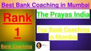 Best Bank Coaching in Mumbai