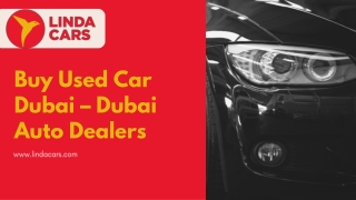 Buy Used Car Dubai – Dubai Auto Dealers: