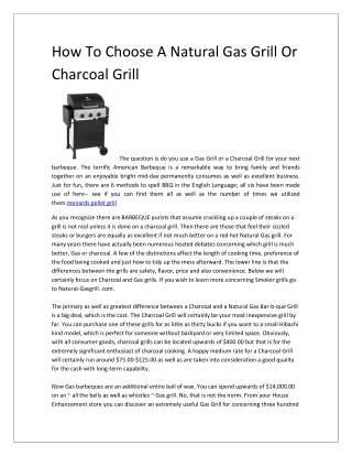 How To Choose A Natural Gas Grill Or Charcoal Grill 2-converted