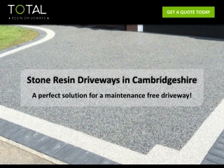 Stone Resin Driveways in Cambridgeshire