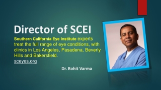 Director of SCEI- Rohit Varma