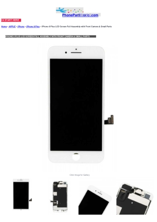 IPHONE 8 PLUS LCD SCREEN FULL ASSEMBLY