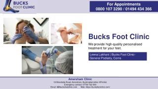 Blog | Chiropodist | Bucks Foot Clinic