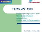 F3 RCS GPS - Scale