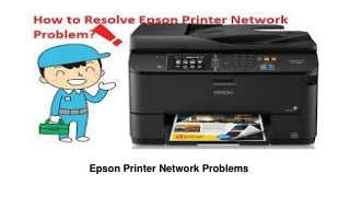 How To Fix Epson Printer Network Problems