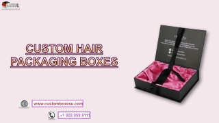 Custom hair packaging boxes