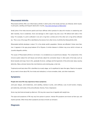 Dr.Dheeraj Kondagari - ENDORHEUMACARE Dilsukhnagar - Google Search