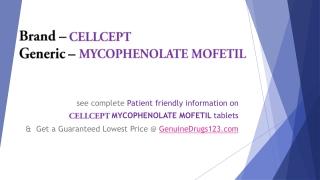 What Are The Side Effects of Taking Mycophenolate Mofetil?