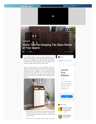 Vastu Tips for Keeping The Shoe Racks at Your Home