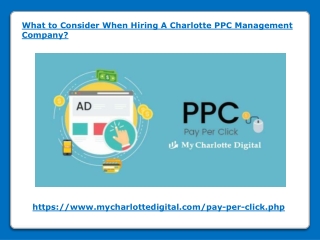 What to Consider When Hiring A Charlotte PPC Management Company