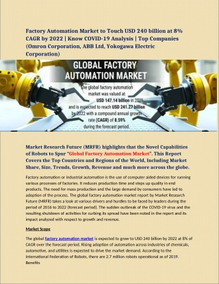 factory automation market