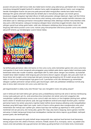 Jalani 7 Tahap Jitu Ini Pada Mainin Agen Judi Slot Online Resmi Lekas