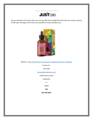 CBD Vape Oil for Sale | Justcbdstore.com