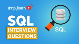 SQL Interview Questions And Answers For Data Science | SQL Interview Preparation | Simplilearn
