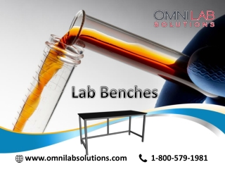 High quality Lab benches are design by OMNI Lab Solutions