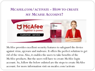 www.mcafee.com/activate | Mcafee Antivirus | McAfee Activate