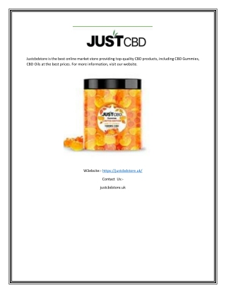 cbd gummies|Justcbdstore.uk