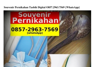 Souvenir Pernikahan Tasbih Digital 0857.2963.7569[WhatsApp]