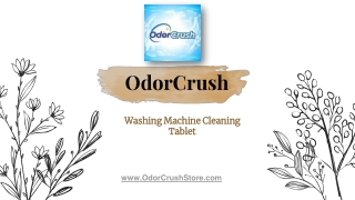 Washing Machine Cleaner Tablet - OdorCrush