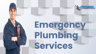 Emergency Plumbing Services