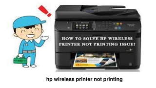 How to Solve HP Wireless Printer Not Printing Issue?