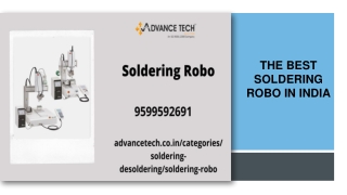 Get The Best soldering robo