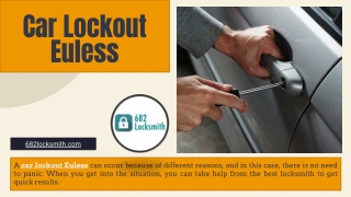 Car Lockout Euless