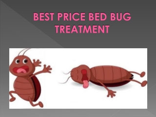 100% eradication of bed bugs with our best heat treatment