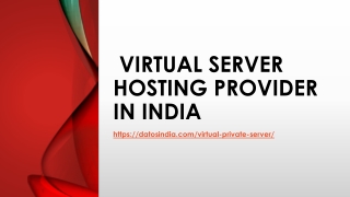 Virtual Server Hosting Provider in India
