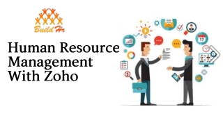 Human Resource Management With Zoho