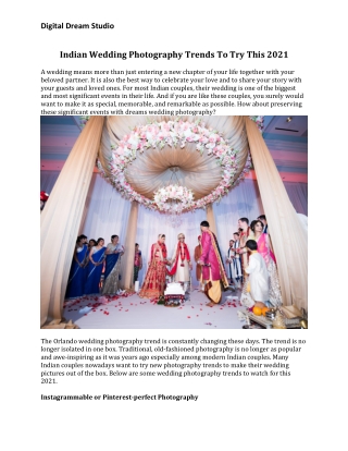 Indian Wedding Photography Trends To Try This 2021