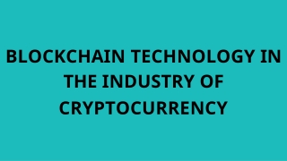 Block-chain Technology Assignment Help