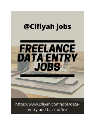 What is data entry job? Here are some guide to start a freelance data entry jobs.