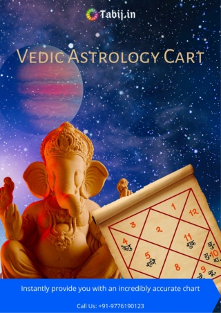 Vedic astrology chart with Free birth chart analysis