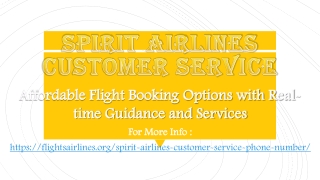 Spirit Airlines Customer Service