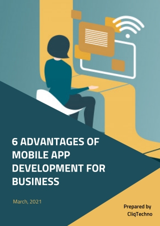 6 Advantages of Mobile App Development for Business