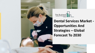 2021 Dental Services Market Share, Restraints, Segments And Regions