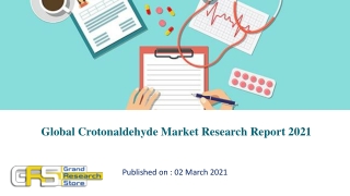 Global Crotonaldehyde Market Research Report 2021