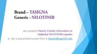 What are the Side Effects of Tasigna?