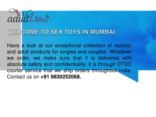 Adult Toys IN MUMBAI