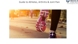 Guide to Athletes, Arthritis & Joint Pain