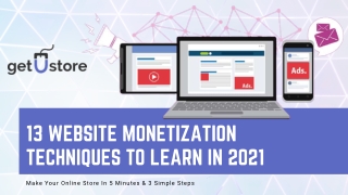 13 Website Monetization Techniques To Learn In 2021