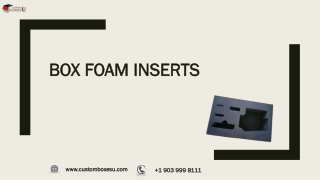 Make Your Own box foam inserts With free Shipping Texas