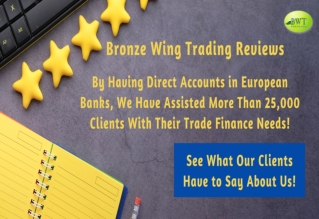 Infographic on Bronze Wing Trading’s Happy Clients Reviews